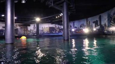 Aquarium.Turkey Istanbul'da renkli balıklar