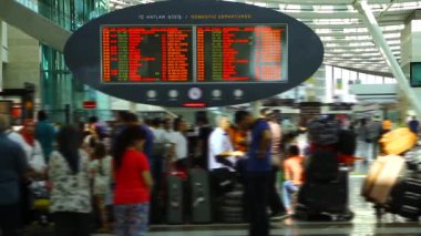 Havaalanı kalkış Board.Turkey/Istanbul