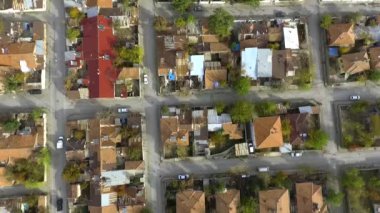 Hava yukarıdan aşağı görünüme gecekondu A ağır kentsel gayrı yerleşim 4 k nüfuslu