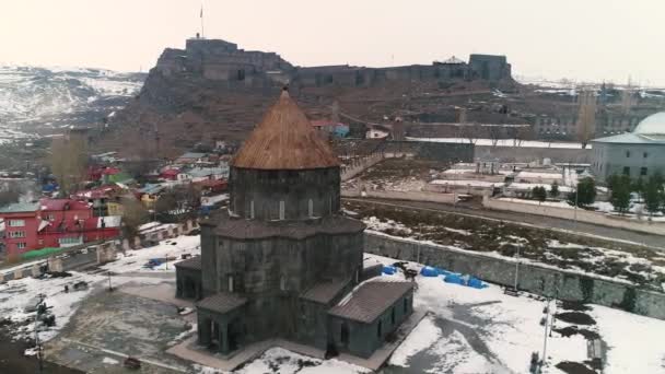 Provinsen Kars Ligger Erzurum Kars Delen Regionen Östra Anatolien Norr — Stockvideo