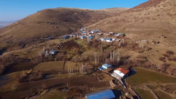 Mountain Village Turquía Casas Pueblo — Vídeos de Stock