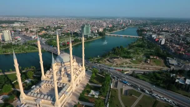 Άδανα Αρμένικα Είναι Μια Σημαντική Πόλη Στη Νότια Τουρκία Πόλη — Αρχείο Βίντεο