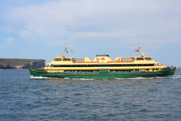 Sydney Australia Septiembre 2011 Los Servicios Ferry Manly Operan Puerto — Foto de Stock