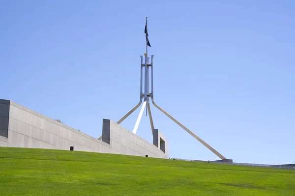 Canberra Austrália Novembro 2009 Casa Parlamento Ponto Encontro Parlamento Austrália — Fotografia de Stock