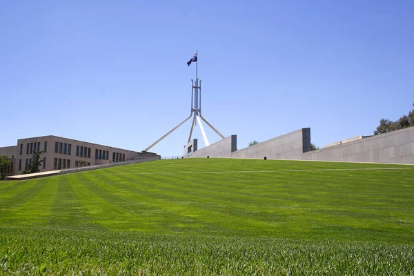 Canberra Austrália Novembro 2009 Casa Parlamento Ponto Encontro Parlamento Austrália — Fotografia de Stock