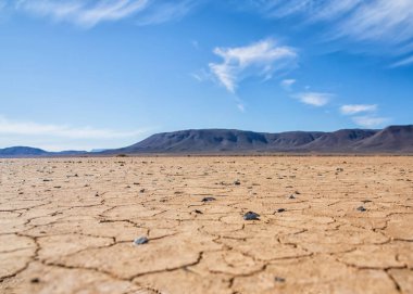 Kuraklık çöl manzara içinde Güney Afrika savana neden olur