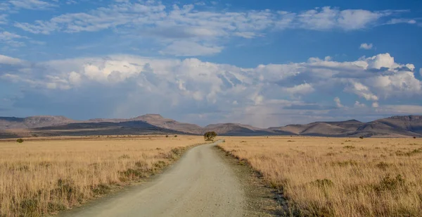 空き地道路東ケープ州 南アフリカ共和国 — ストック写真