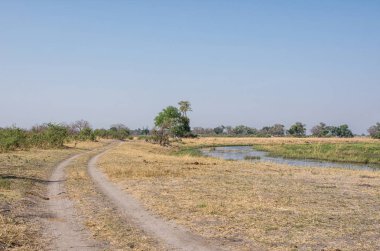 gündüz, Namibya nehir manzara