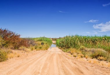 su geçiş kurak Northern Cape, Güney Afrika için