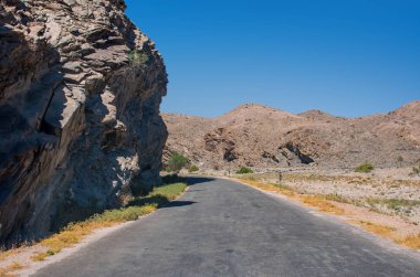 çöl dağ geçidi manzara Namibya