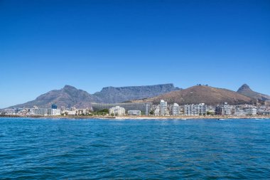 Tablo Bay Cape Town City'de gündüz görünümünü