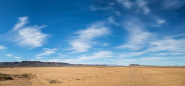 kirli parça ufuk Northern Cape, Güney Afrika için germe