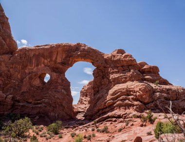 manzara olay yerinden Arches National Park, Utah