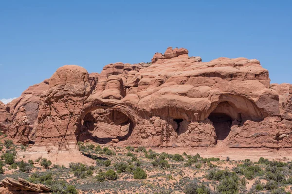 Landschaft Szene Aus Bögen Nationalpark Utah — Stockfoto