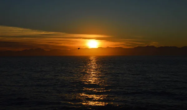 Sunrise Üzerinde Yanlış Bay Güney Afrika — Stok fotoğraf