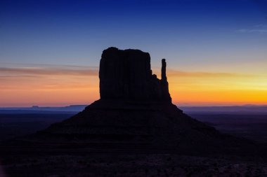 gündoğumu, Monument Valley, Peyzaj doğal görünümü