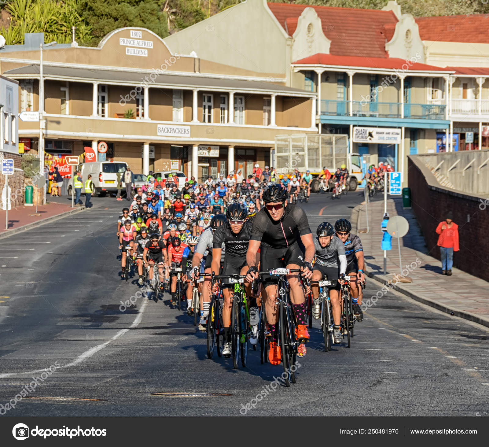 Cape Town Cycle Tour — Stock Editorial Photo © Binty #250481970