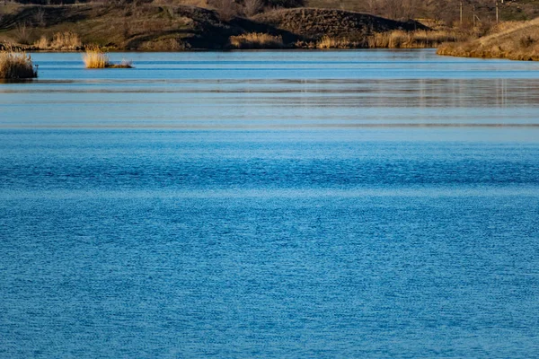 Paesaggio Primaverile Nella Regione Rostov Nella Città Shakhty Sul Fiume — Foto Stock