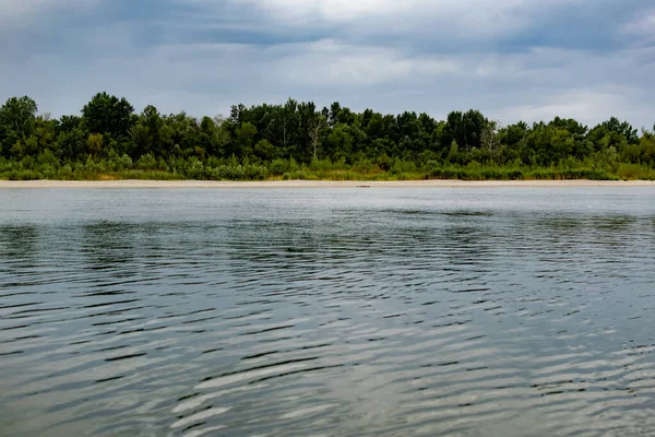 Paisaje Sencillo Con Río Agua Dulce Don Región Rostov Temporada —  Fotos de Stock
