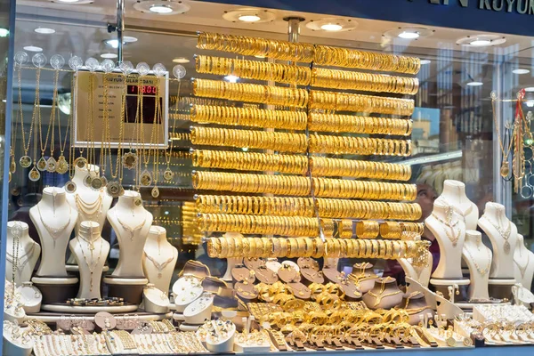 Antalya Turkey May Shop Window Tourist Part City Lot All — Stock Photo, Image