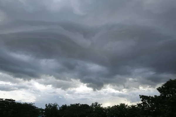 Nuvole Tempestose Sfondo — Foto Stock