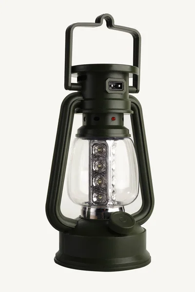 Zelená Elektrická Lampa Kemp — Stock fotografie