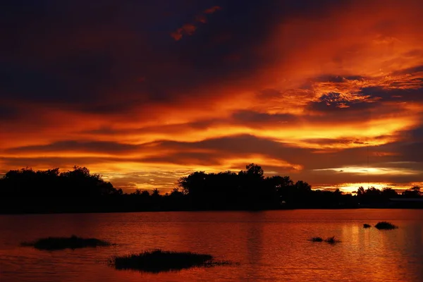 Increíble Paisaje Nublado Cielo — Foto de Stock