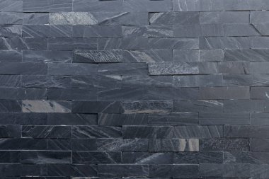 Gri tuğla duvar arka plan. doku karanlık duvar.