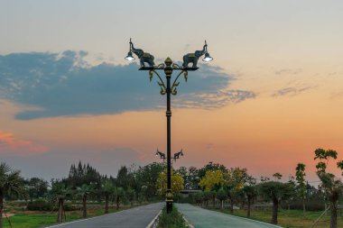 Halka açık park manzarası.