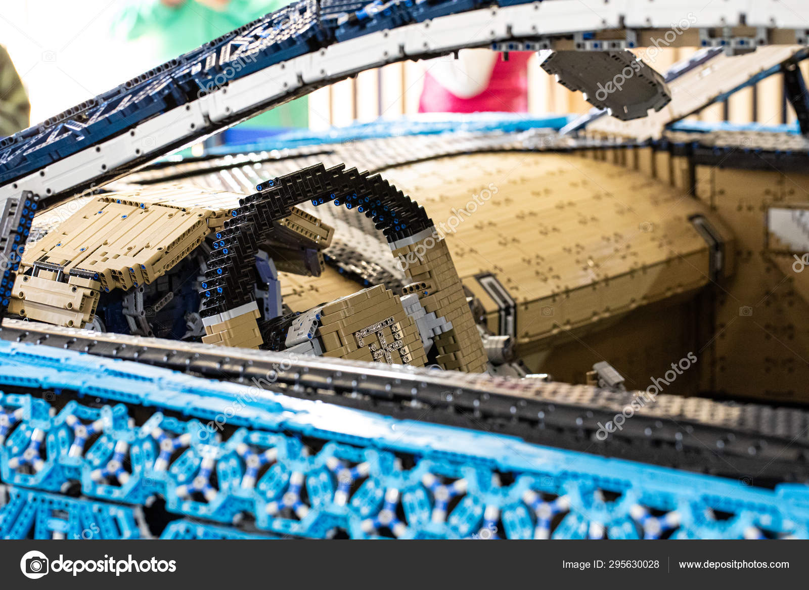 Part Lego Bugatti Chiron Interior Moscow Gorky Park 2019