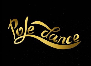 Altın harflerle kutup dans