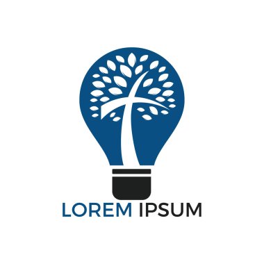 Kilise logo tasarımı. Kilise için Bakanlığı Logo tasarım. İsa'nın lamba. Tanrı'nın lamba işareti.