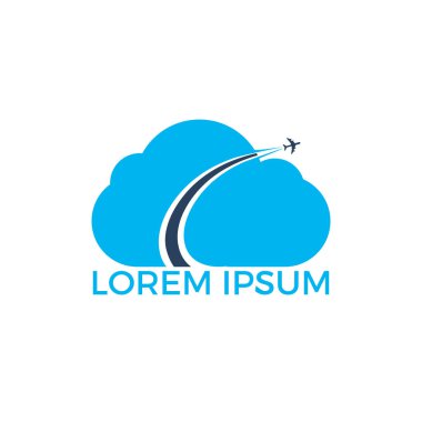 Logo seyahat. Seyahat acentası macera yaratıcı işareti. İnanılmaz yerler yaratıcı sembolü kavramı. Soyut logosu.