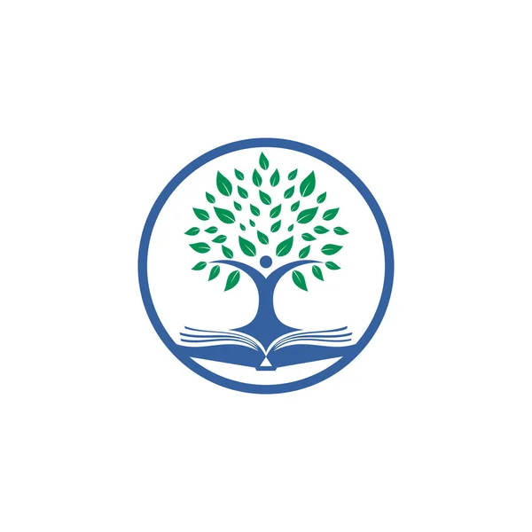 İnsan ağaç logosu tasarımı. Lider eğitim logosu tasarımı.
