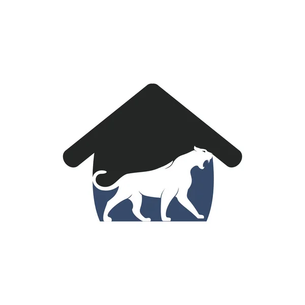 豹猫野生动物载体标识设计 猎豹标志设计理念 — 图库矢量图片