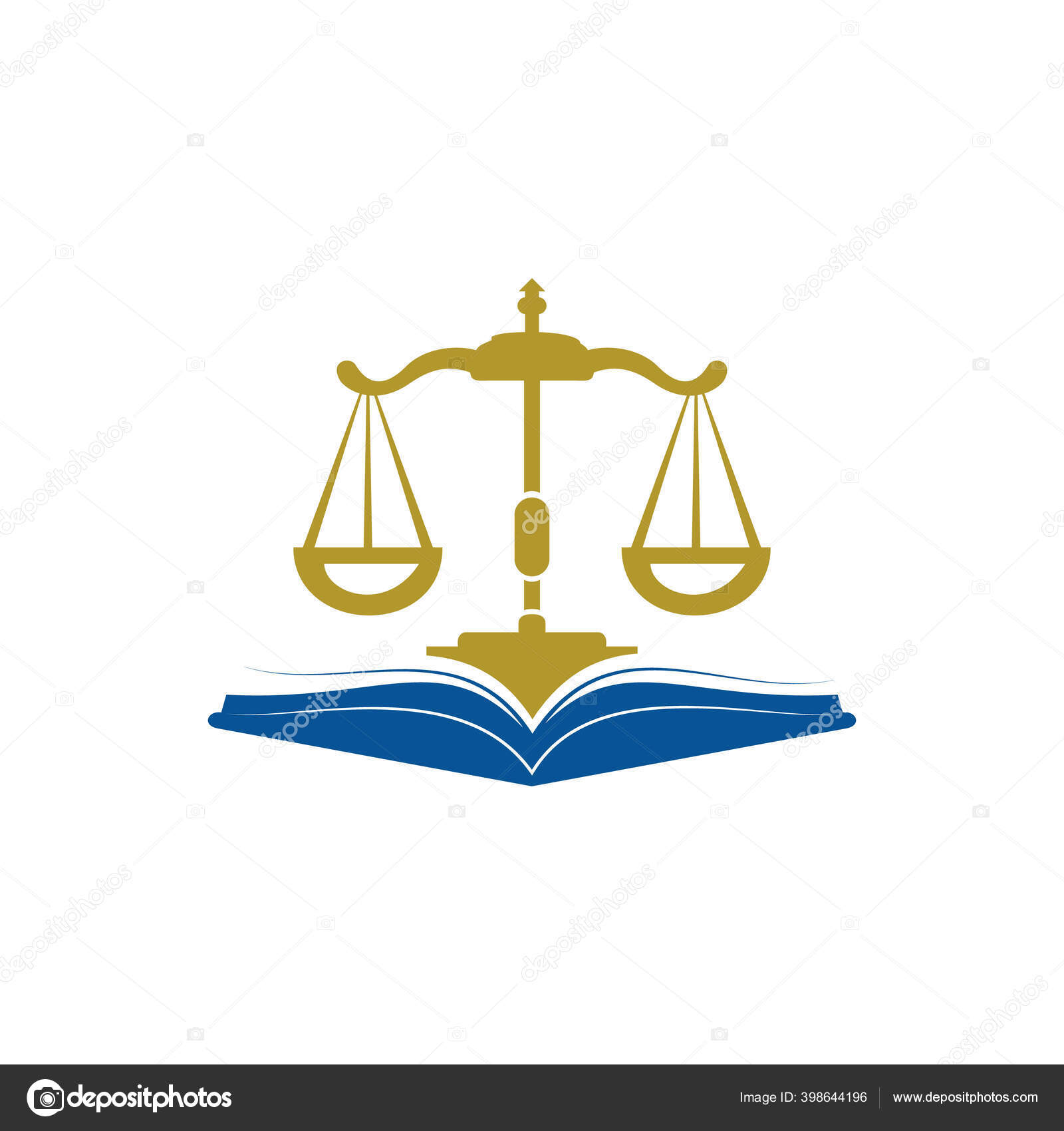 法学教育标志设计矢量天秤座和开放图书标识组合图库矢量图©irfankhanalvi 398644196