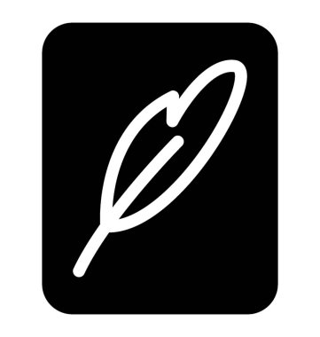 Mektup kağıdı simge vektör 