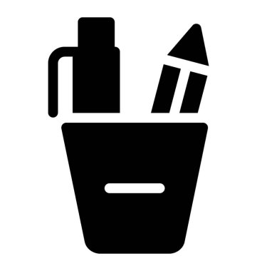 Kalem büyük simge vektör 