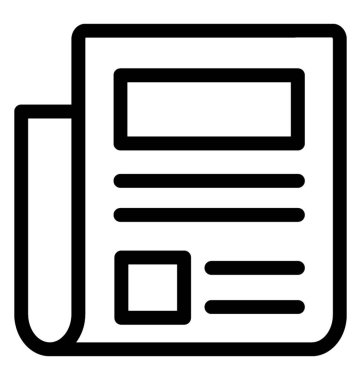 Katlanmış kağıt simgesi tasarım 