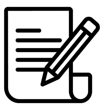 satır copywriting simge vektör 