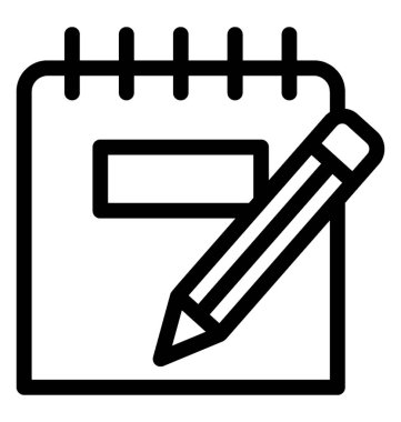 satır copywriting simge vektör 