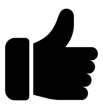 Simge vektör, iyi iş gibi katı