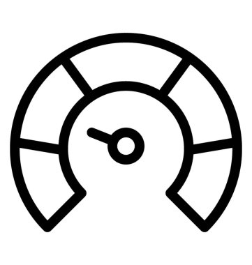 Hız göstergesi simge vektör, derecelendirme kavramı