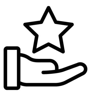 Sosyal derecelendirme simge vektör