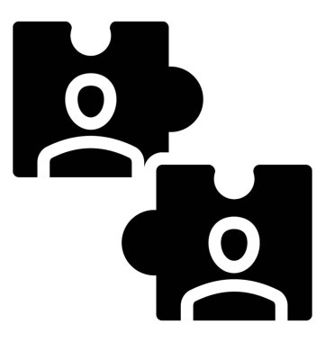 Bulmaca simge, katı tasarım