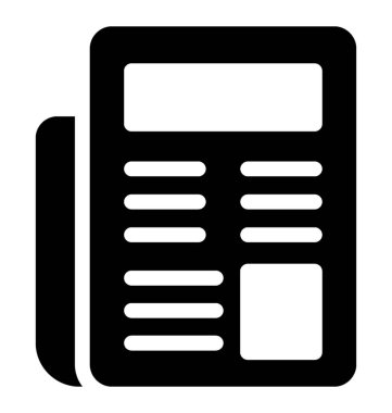 POS simge vektör, pos terminal 