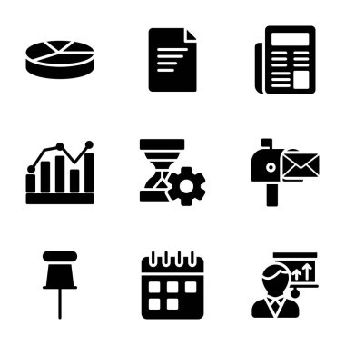 Modül, sunu glif vektörel çizimler paketi burada mükellef vektörel çizimler üzerinde olması. Bu simgeleri grafik tasarımı, proje tasarımı, şablon ve benzeri yapım kullanışlıdır