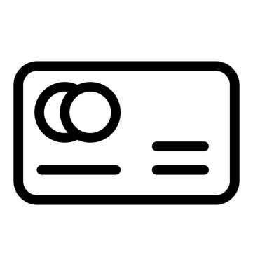 kredi kartı satırı simgesi