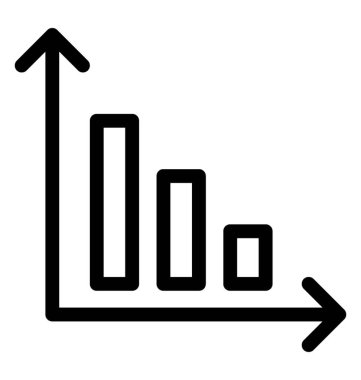 çizgi grafik simgesi bar