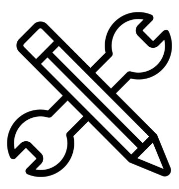 Çizgili Tema grafik tasarımcı araçları simgesini